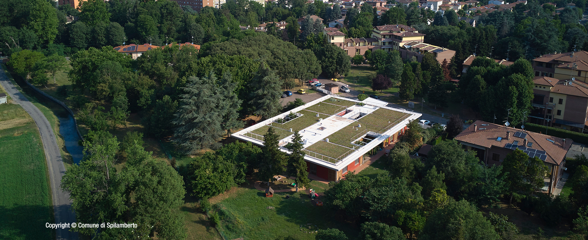 École maternelle, Spilamberto, Italie