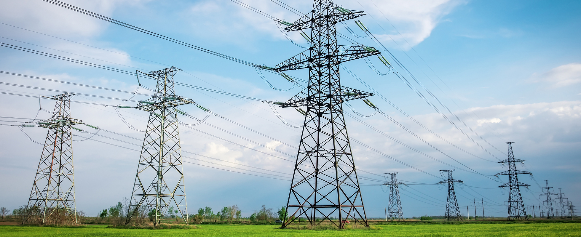 Pylône électrique, San Vito di Leguzzano, Italie