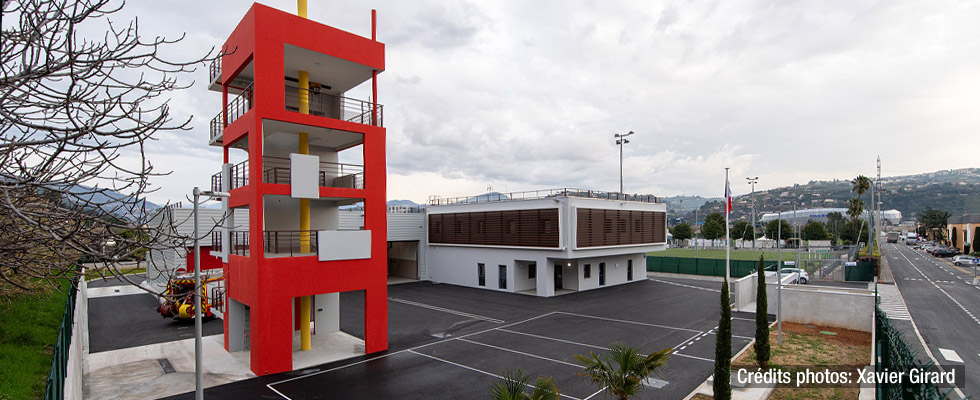 Centre de Secours de Saint-Laurent-du-Var, France