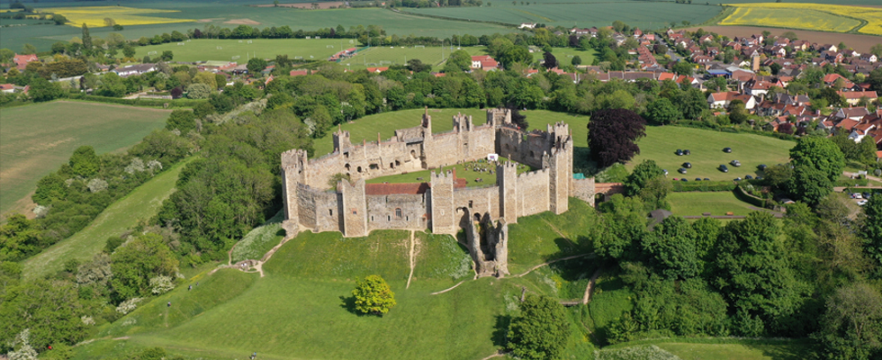 Château de Framlingham, Suffolk, Royaume-Uni