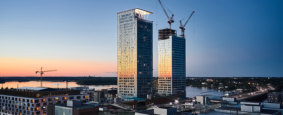 Kalasatama Redi Towers, Helsinki, Finlande