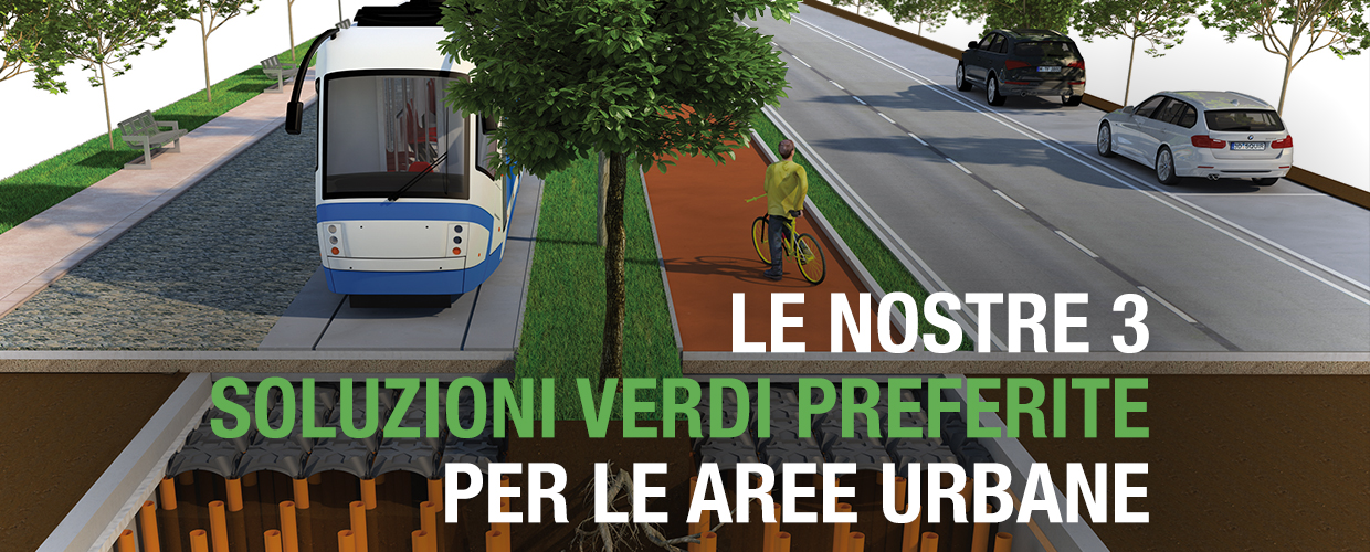 Le nostre 3 soluzioni verdi preferite per le aree urbane
