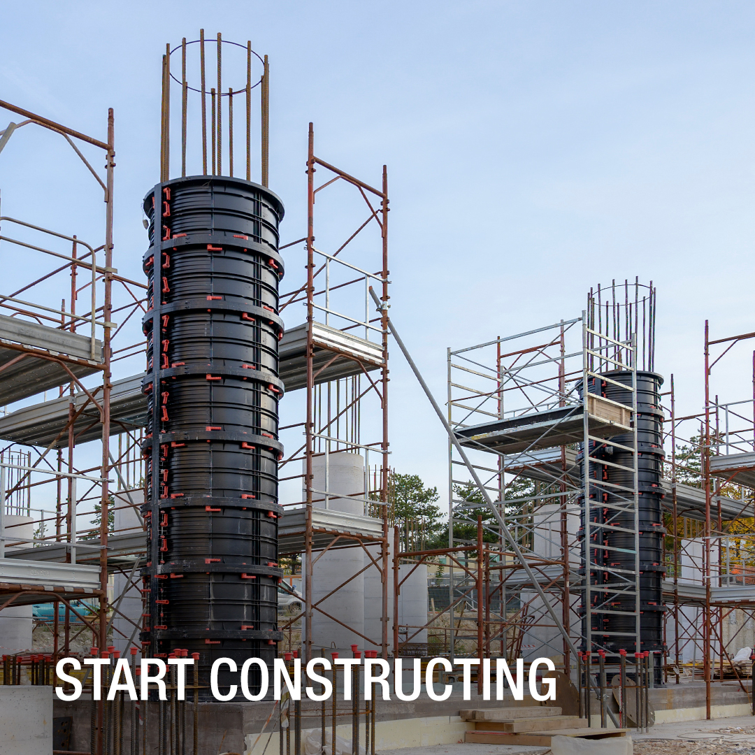 4. Start constructing