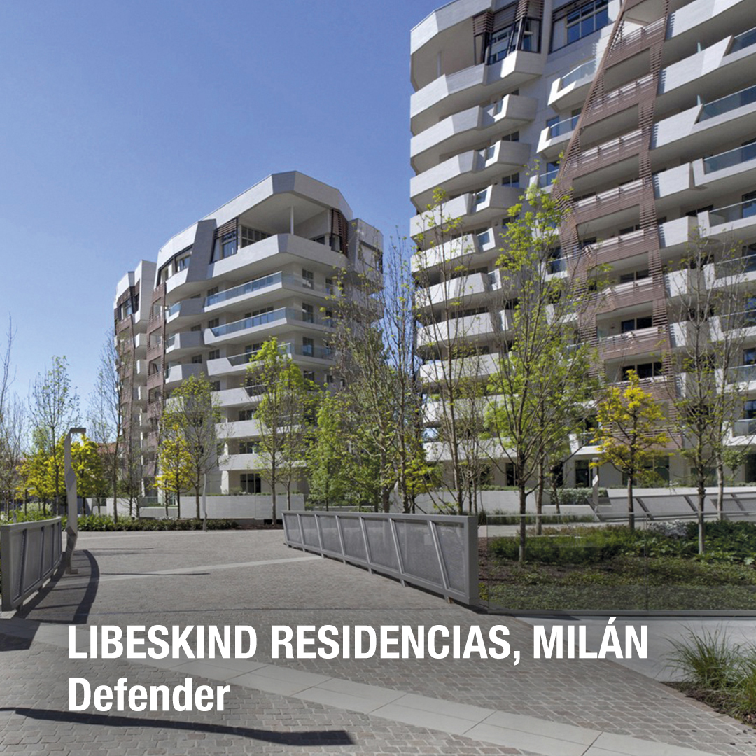 3 Libeskind Residencias, Milán, Italia