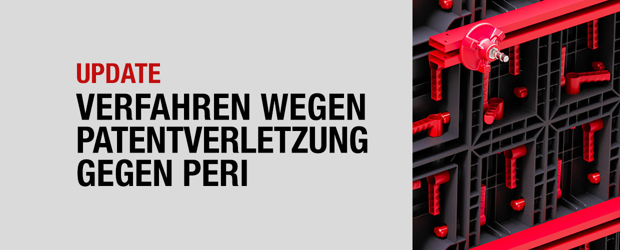 Geoplast erfolgreich gegen Peri vor dem EPA, in Italien und in Deutschland!