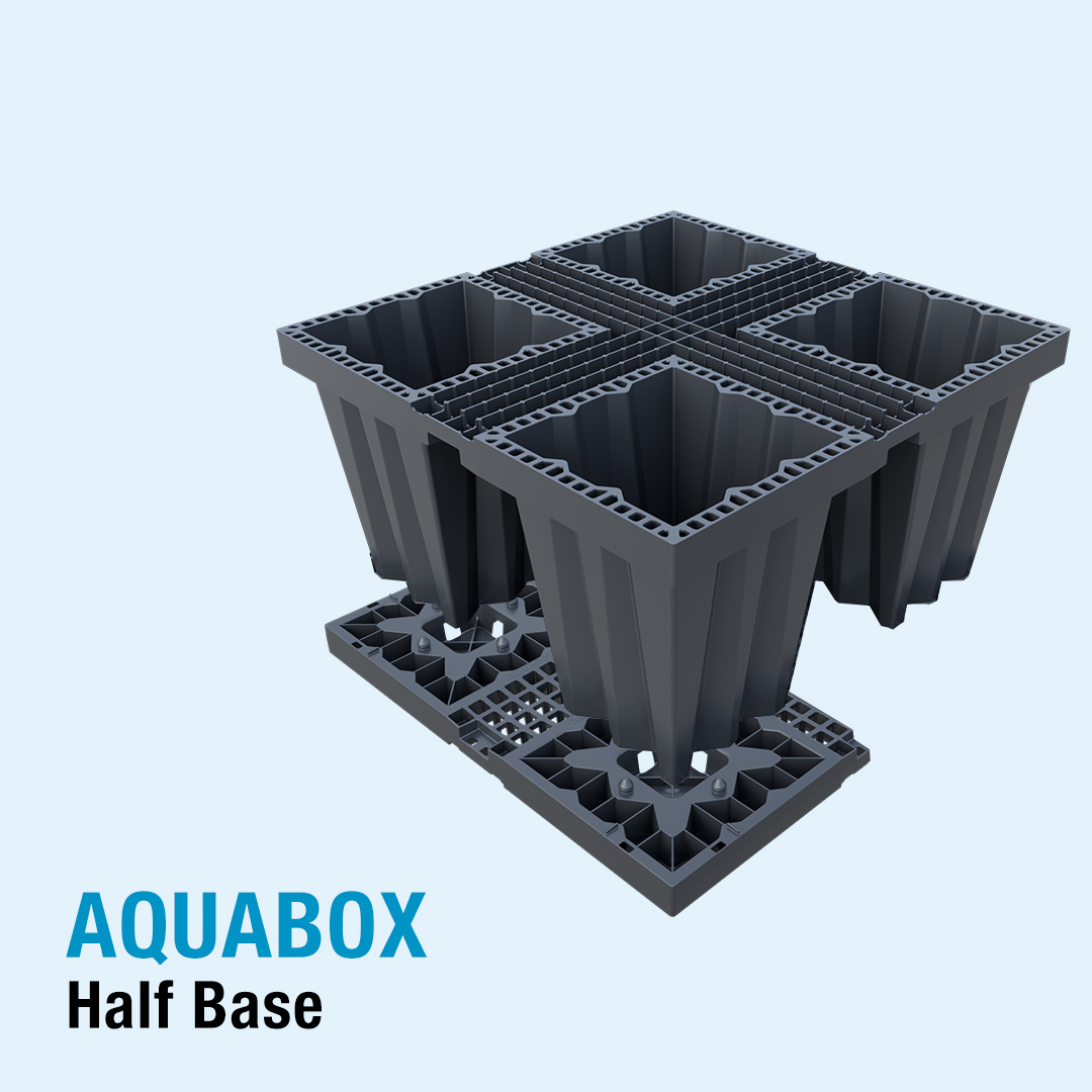 Aquabox Half Base with module