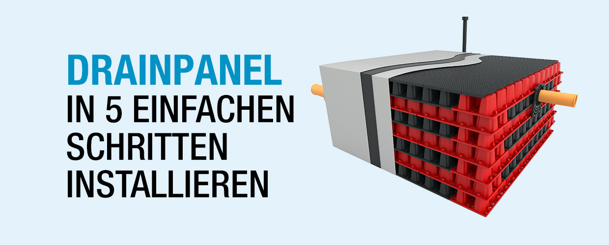 Drainpanel in 5 einfachen Schritten installieren