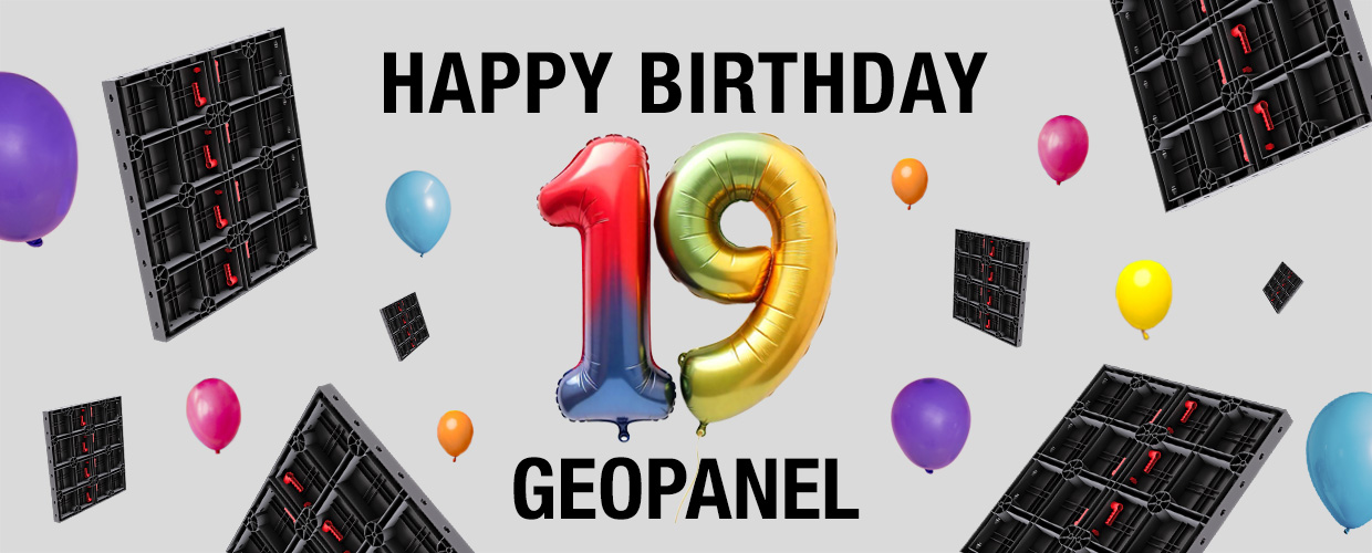 Geopanel, happy 19th birthday