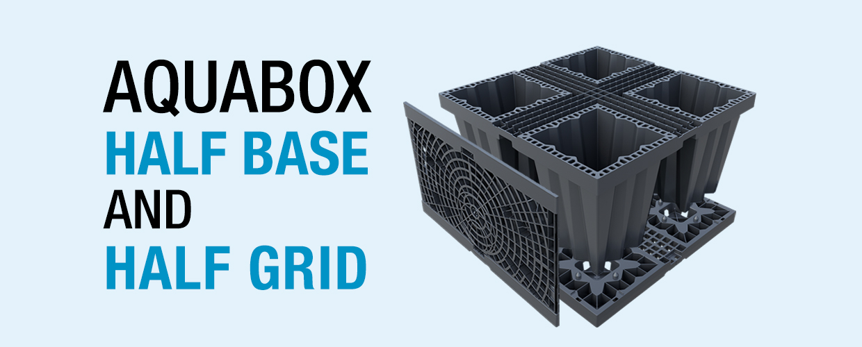 New Aquabox accessories Half Base and Half Grid