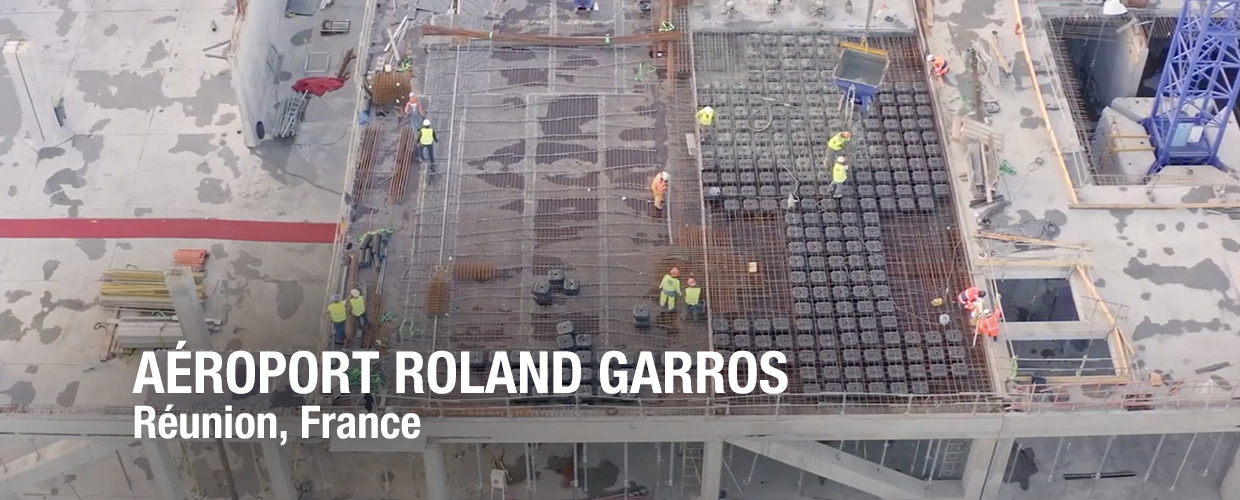 Aéroport Roland Garros, Réunion, France