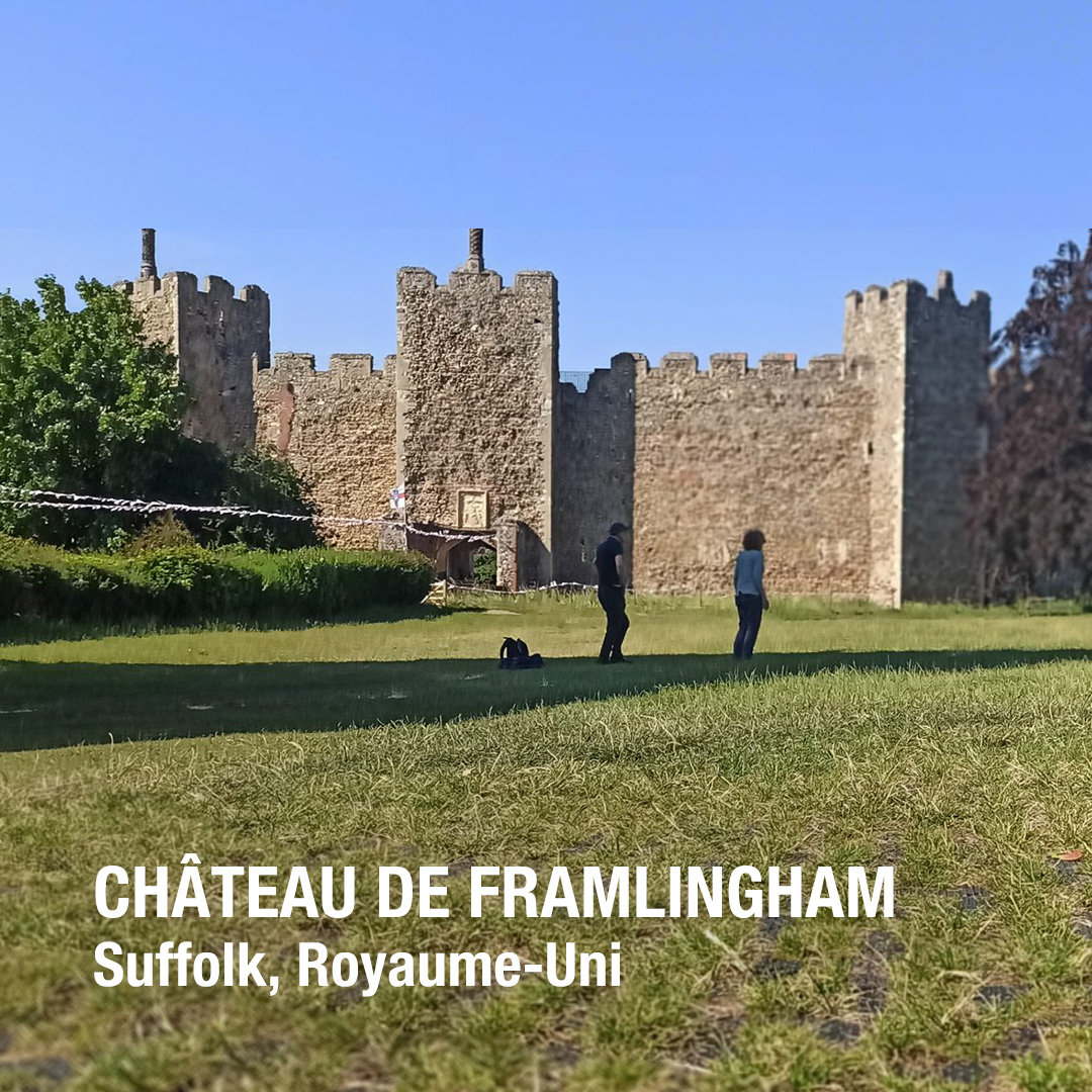 Château de Framlingham, Suffolk, Royaume-Uni