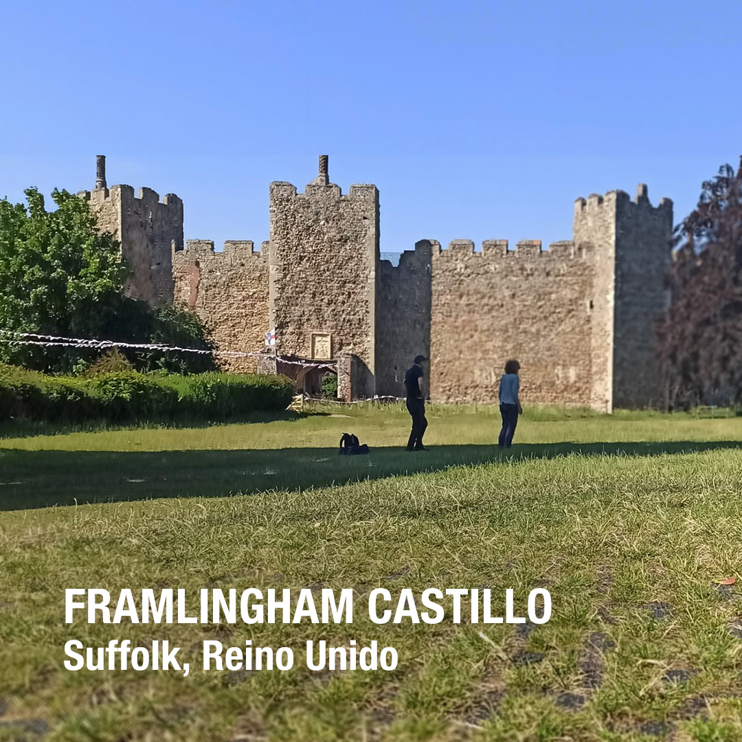 Framlingham Castillo, Suffolk, Reino Unido