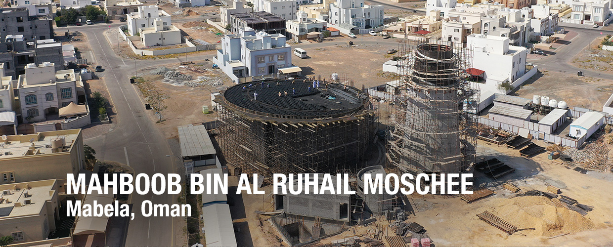 Mahboob Bin Al Ruhail Moschee, Mabela, Oman