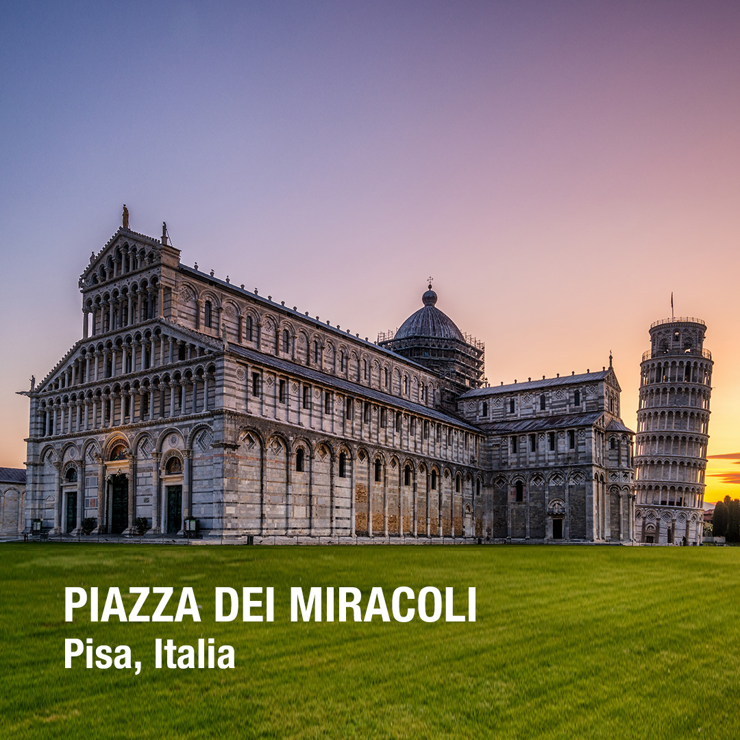 Piazza dei Miracoli, Pisa, Italia