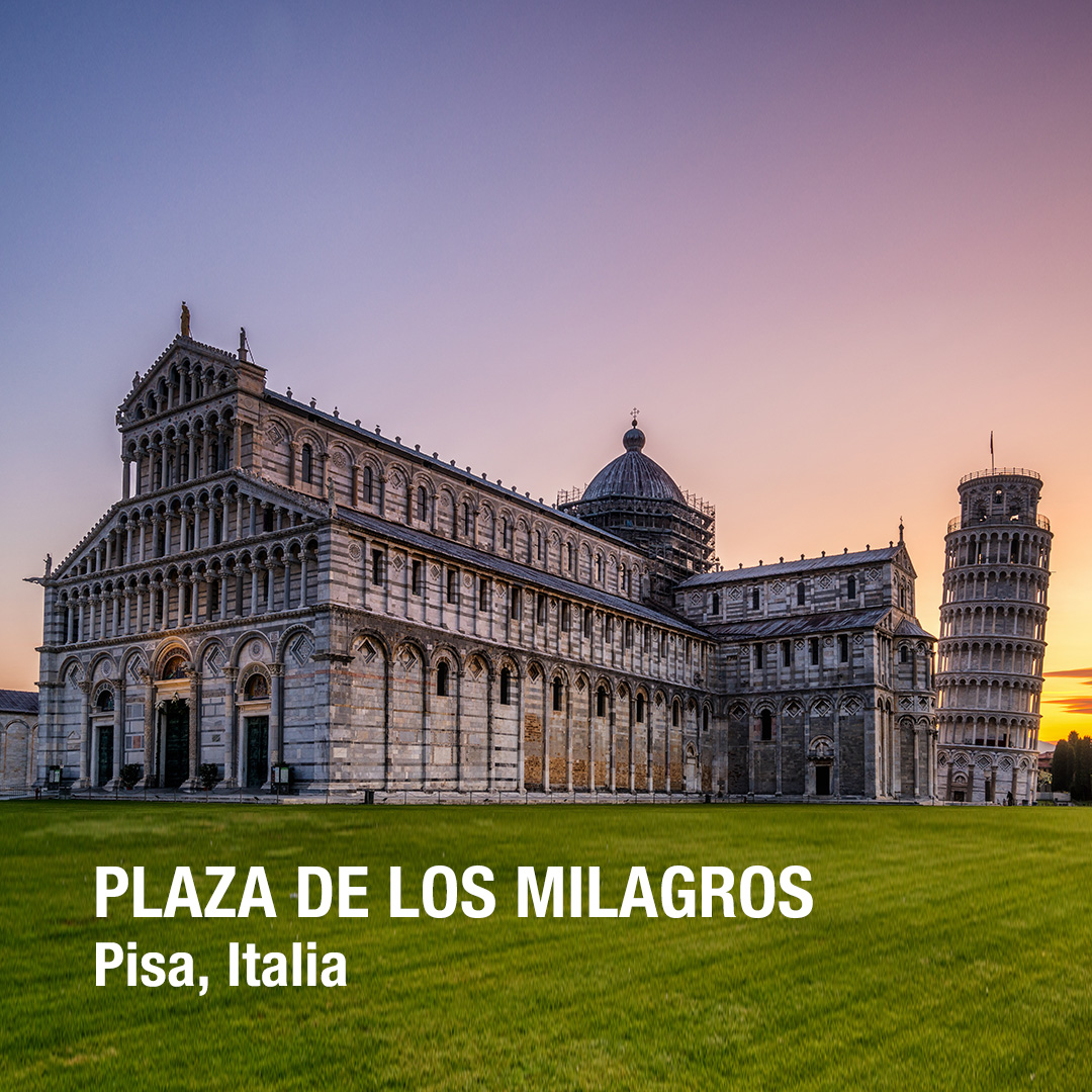 Plaza de los Milagros, Pisa, Italia